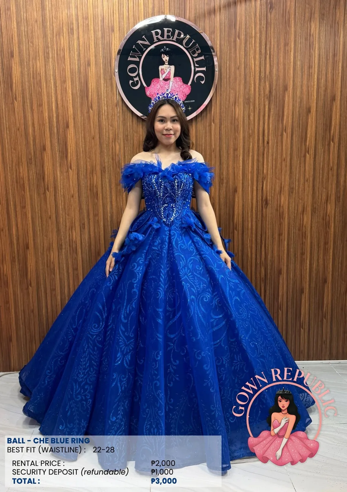Ball Gowns: Blue 118